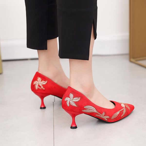 dress shoes women high heels female pumps solid colorful slip on pointed toe brand wedding w32-09, Black
dress shoes women high heels female pumps solid colorful slip on pointed toe brand wedding w32-09, Black