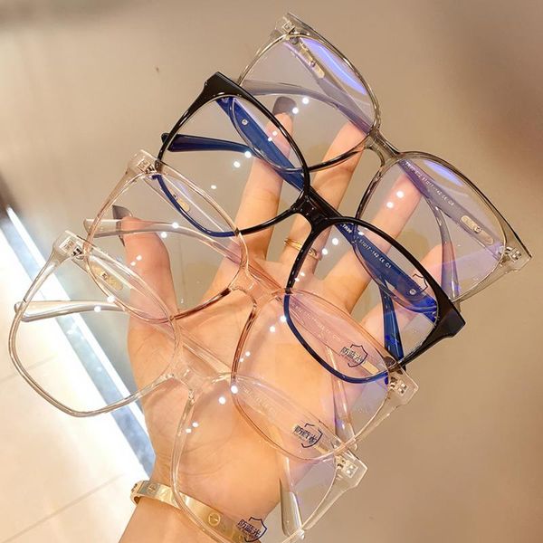 sunglasses oversized anti blue light glasses women men fashion computer female myopia eyewear frame radiation protection eyeglasses, White;black
sunglasses oversized anti blue light glasses women men fashion computer female myopia eyewear frame radiation protection eyeglasses, White;black