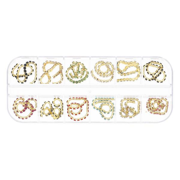 nail drill & accessories 1 box chain art charm zinc alloy manicure nails diy 
nail drill & accessories 1 box chain art charm zinc alloy manicure nails diy