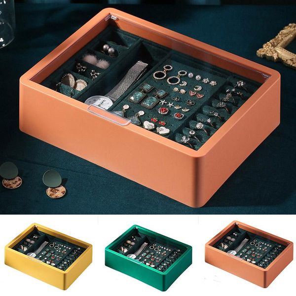 storage boxes & bins large jewelry box with clear lid 2-layer rings earrings necklace holder case organizer for women girls uacr 2021
storage boxes & bins large jewelry box with clear lid 2-layer rings earrings necklace holder case organizer for women girls uacr 2021