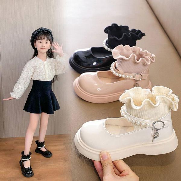 flat shoes children' leather girls' patent dance princess party 2021 size 26-36, Black;grey
flat shoes children' leather girls' patent dance princess party 2021 size 26-36, Black;grey