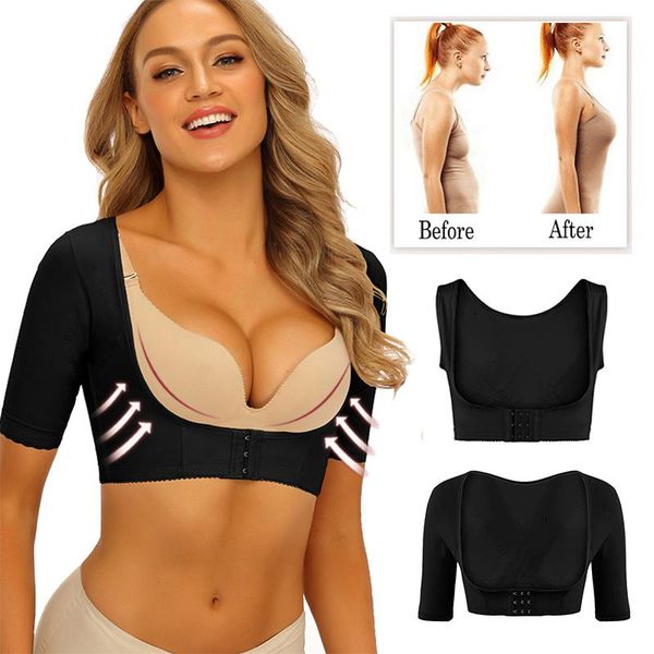 women's shapers women arm shaper chest lifter corrective underwear invisible slimming shapewear body slimmer modeling corset, Black;white
women's shapers women arm shaper chest lifter corrective underwear invisible slimming shapewear body slimmer modeling corset, Black;white