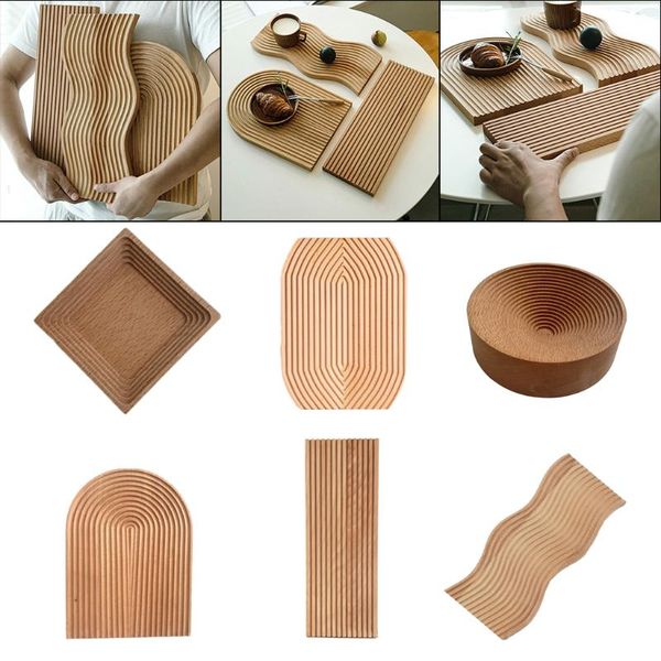 nordic decorative wavy groove wood dessert serving tray snack jewelry storage organizer kitchen & organization
nordic decorative wavy groove wood dessert serving tray snack jewelry storage organizer kitchen & organization