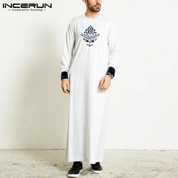 ethnic clothing men muslim jubba thobe printed o neck long sleeve robes islamic arabic kaftan dubai saudi arabia caftan abaya incerun s-5xl, Red
ethnic clothing men muslim jubba thobe printed o neck long sleeve robes islamic arabic kaftan dubai saudi arabia caftan abaya incerun s-5xl, Red