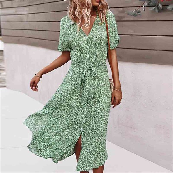 floral dress women casual print dress v-neck midi dresses female short sleeve button loosed summer holiday beach vestidos, Black;gray
floral dress women casual print dress v-neck midi dresses female short sleeve button loosed summer holiday beach vestidos, Black;gray