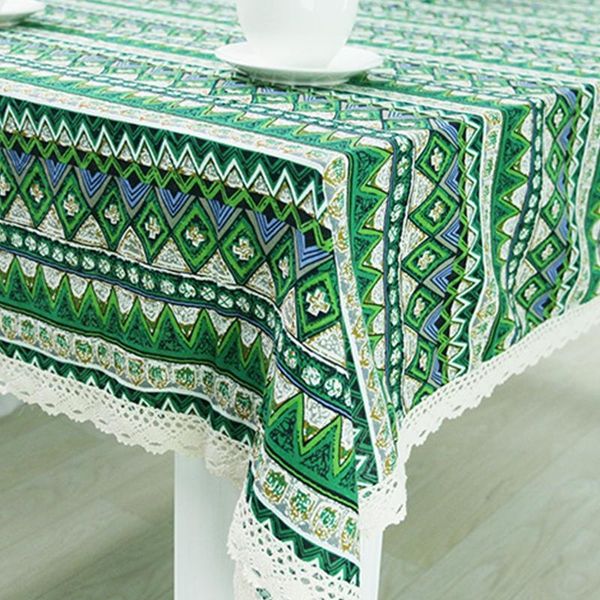 ethnic style vintage cotton linen tablecloth colorful geometric stripes printed lace edge kitchen square table cover cloth
ethnic style vintage cotton linen tablecloth colorful geometric stripes printed lace edge kitchen square table cover cloth