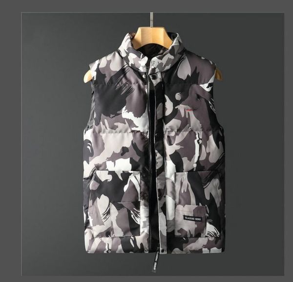 2021 designer vest men brand sleeveless jacket cotton padded mens down vests winter casual coats male waistcoat luxury, Black;white
2021 designer vest men brand sleeveless jacket cotton padded mens down vests winter casual coats male waistcoat luxury, Black;white