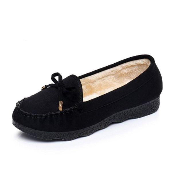 boots woman cotton fabric shoes keep-warm plush flat heels winter flock vamp short inside butterfly-knot 20211028, Black
boots woman cotton fabric shoes keep-warm plush flat heels winter flock vamp short inside butterfly-knot 20211028, Black