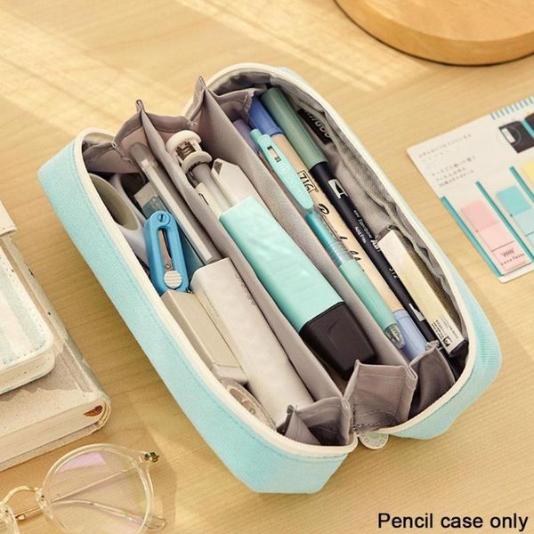 pencil bags 1pcs cute canvas simple grid pattern cases pen stationary supplies large office pouch school capacity b o1l9
pencil bags 1pcs cute canvas simple grid pattern cases pen stationary supplies large office pouch school capacity b o1l9