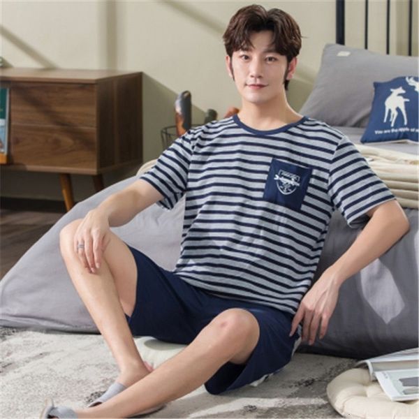 sleepwear men's pajama sets summer man set simple sleeve cotton pajamas men short pant leisure outwear, Black;brown
sleepwear men's pajama sets summer man set simple sleeve cotton pajamas men short pant leisure outwear, Black;brown