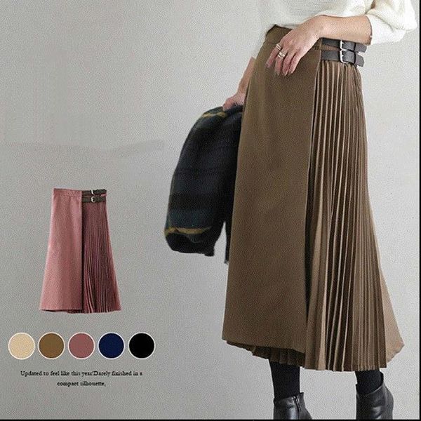 women skirt japanese korean style high waist long woman skirts autumn winter office lady a line pleated womens mujer faldas, Black
women skirt japanese korean style high waist long woman skirts autumn winter office lady a line pleated womens mujer faldas, Black