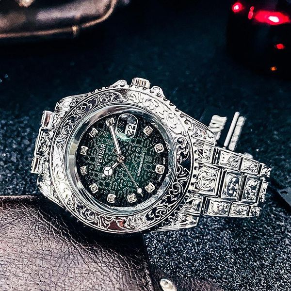 wristwatches 2021fensir luxury designer brand waterproof creative fashion trend night light men's computer quartz watch, Slivery;brown
wristwatches 2021fensir luxury designer brand waterproof creative fashion trend night light men's computer quartz watch, Slivery;brown