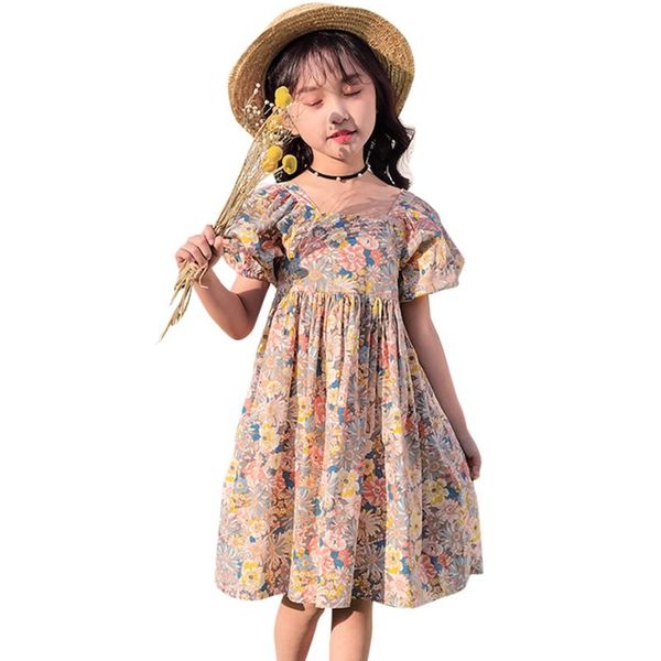 girl's dresses kids for girls floral party dress girl casual child summer clothes 6 8 10 12 14, Red;yellow
girl's dresses kids for girls floral party dress girl casual child summer clothes 6 8 10 12 14, Red;yellow