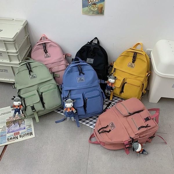fashion nylon backpack cute couple women backpacks harajuku bagpack simple casual student school bags 2021
fashion nylon backpack cute couple women backpacks harajuku bagpack simple casual student school bags 2021