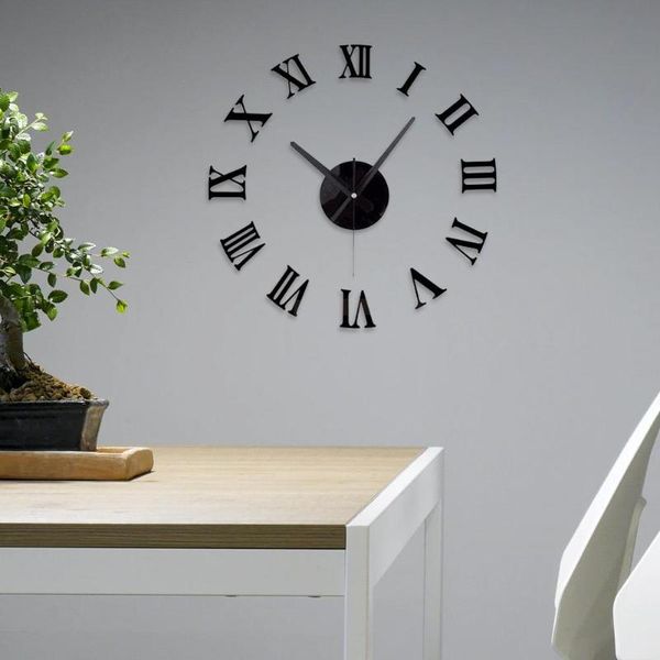 modern wall clock innovative 3d sticker diy large silent eva self adhesive decorative clocks
modern wall clock innovative 3d sticker diy large silent eva self adhesive decorative clocks