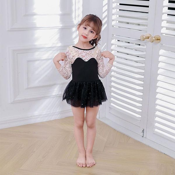 one-pieces children swimsuit girl lovely princess yarn skirt one-piece spring baby long sleeve swimming clothes, Black
one-pieces children swimsuit girl lovely princess yarn skirt one-piece spring baby long sleeve swimming clothes, Black