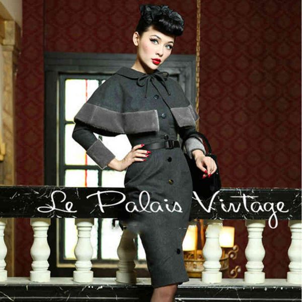 women's two piece pants le palais stylish retro style from the vintage of hepburn wool ed as babydoll coat, White
women's two piece pants le palais stylish retro style from the vintage of hepburn wool ed as babydoll coat, White