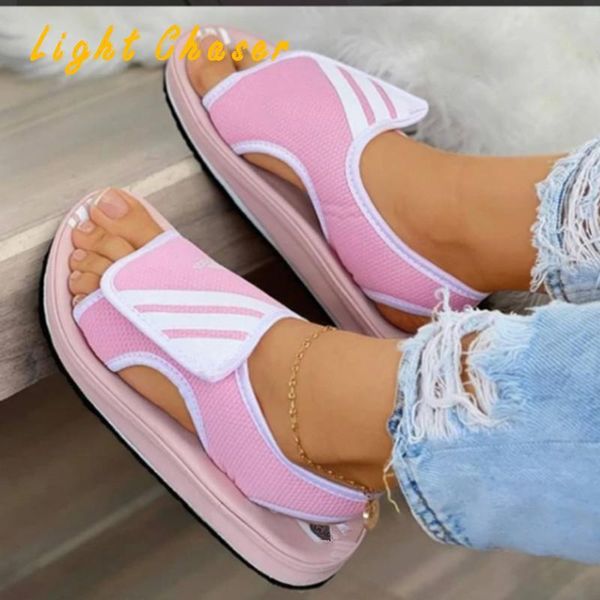 sandals sandalias mujer 2021 summer wedges women's platform gladiator women flat shoes breathable beach, Black
sandals sandalias mujer 2021 summer wedges women's platform gladiator women flat shoes breathable beach, Black