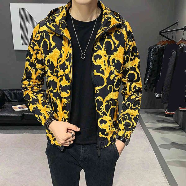 men's jackets royal casual coats windbreaker clothes streetwear social korean hoodie luxury gold print bomber h397, Black;brown
men's jackets royal casual coats windbreaker clothes streetwear social korean hoodie luxury gold print bomber h397, Black;brown