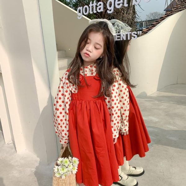 girl's dresses cute dots spring summer girls cotton long sleeve red black teenagers toddler outwear children clothes high quality, Red;yellow
girl's dresses cute dots spring summer girls cotton long sleeve red black teenagers toddler outwear children clothes high quality, Red;yellow