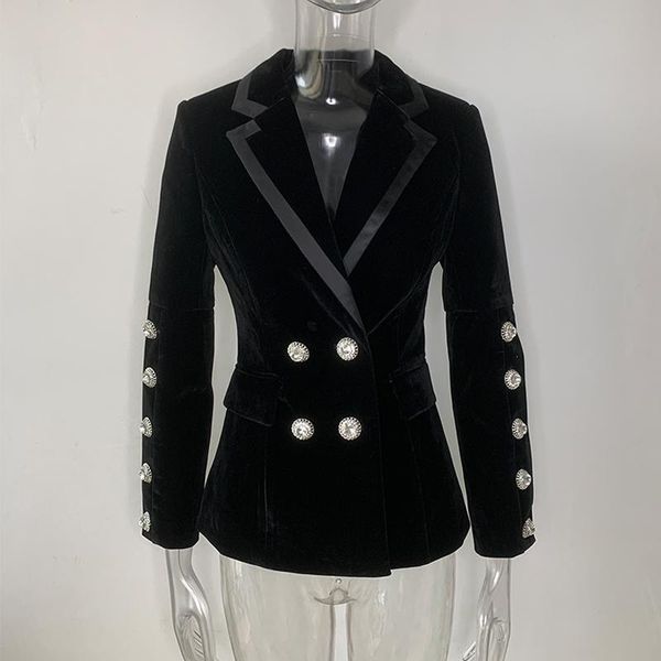 women's suits & blazers light luxury single product fall winter jackets for women notched diamonds buttons featured velvet fabric color, White;black
women's suits & blazers light luxury single product fall winter jackets for women notched diamonds buttons featured velvet fabric color, White;black
