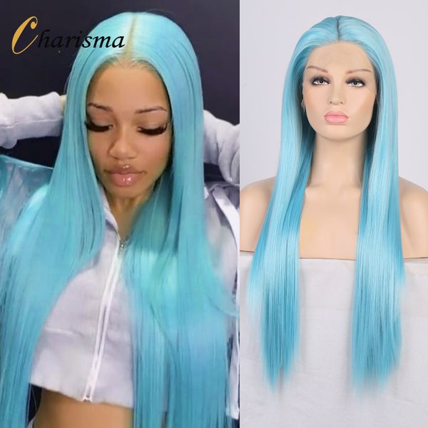 costume accessories straight synthetic lace front wigs for women blue wig heat resistant fiber glueless lace wig with baby hair cosplay, Silver
costume accessories straight synthetic lace front wigs for women blue wig heat resistant fiber glueless lace wig with baby hair cosplay, Silver