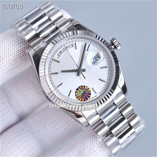 luxury men's watches ew factory produces watch 40mm 3255 timing movement silver selling week calendar automatic mechanical wristwatch-1, Slivery;brown
luxury men's watches ew factory produces watch 40mm 3255 timing movement silver selling week calendar automatic mechanical wristwatch-1, Slivery;brown