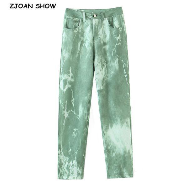 women's pants & capris 2021 spring vintage high waist green tie dye women street slim fit long pencil trousers y2k cool girl mbzi, Black;white
women's pants & capris 2021 spring vintage high waist green tie dye women street slim fit long pencil trousers y2k cool girl mbzi, Black;white