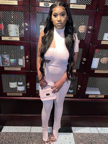 women's jumpsuits & rompers poshby cut out ribbed flare hem sporty femme clothes o neck slim short sleeve one shoulder women tight hip, Black;white
women's jumpsuits & rompers poshby cut out ribbed flare hem sporty femme clothes o neck slim short sleeve one shoulder women tight hip, Black;white