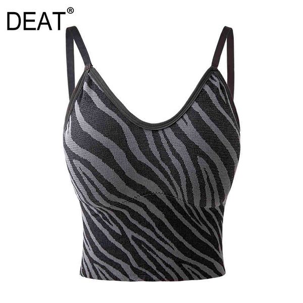 deat women gray asymmetrical striped camis tank new v-collar sleeveless personality slim fashion tide summer 7e1046 210428, White
deat women gray asymmetrical striped camis tank new v-collar sleeveless personality slim fashion tide summer 7e1046 210428, White