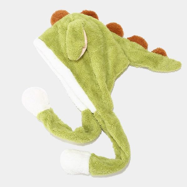 berets winter warm women funny bomber cap dinosaur-shaped plush hat cartoon ear protection female earflap xmas gift #yj, Blue;gray
berets winter warm women funny bomber cap dinosaur-shaped plush hat cartoon ear protection female earflap xmas gift #yj, Blue;gray