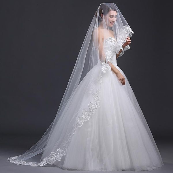 bridal veils cathedral wedding 2.5m 8.2ft long lace edge accessories bride mantilla veil, Black
bridal veils cathedral wedding 2.5m 8.2ft long lace edge accessories bride mantilla veil, Black