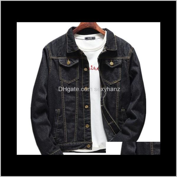 jackets outerwear & coats clothing apparel drop delivery 2021 mens autumn black hip hop slim long sleeve jacket fashion denim youth m-5xl, Black;brown
jackets outerwear & coats clothing apparel drop delivery 2021 mens autumn black hip hop slim long sleeve jacket fashion denim youth m-5xl, Black;brown