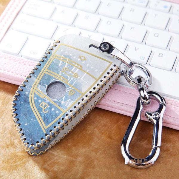 car leather key pack is suitable for 13 series 5 7 x1 x3 x4x5 color drawing buckle keychains, Silver
car leather key pack is suitable for 13 series 5 7 x1 x3 x4x5 color drawing buckle keychains, Silver