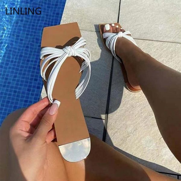 slippers 2021 women's woman trend fashion flats ladies casual square toe sandals female summer walking beach shoes big size, Black
slippers 2021 women's woman trend fashion flats ladies casual square toe sandals female summer walking beach shoes big size, Black