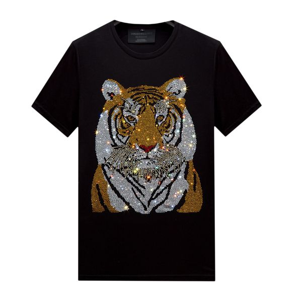 multi-pattern summer rhinestone t-shirt for men crew neck short sleeve mercerized cotton short sleeve streetwear slim fit tee shirt, White;black
multi-pattern summer rhinestone t-shirt for men crew neck short sleeve mercerized cotton short sleeve streetwear slim fit tee shirt, White;black