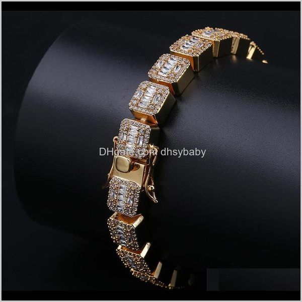 drop delivery 2021 luxury designer jewelry mens bracelets diamond tennis bracelet hip hop bling bangle iced out chains hiphop charm rapper g, Golden;silver
drop delivery 2021 luxury designer jewelry mens bracelets diamond tennis bracelet hip hop bling bangle iced out chains hiphop charm rapper g, Golden;silver