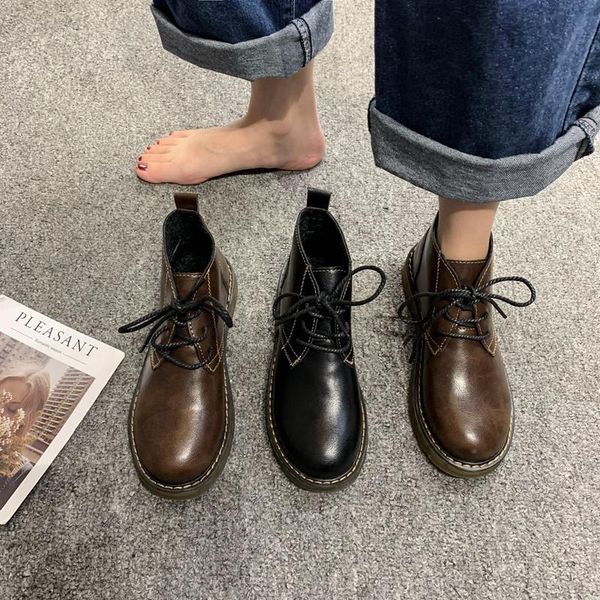 2021 woman flat boots winter footwear boots-women female shoes luxury designer lace round toe low ankle rubber ladies 1, Black
2021 woman flat boots winter footwear boots-women female shoes luxury designer lace round toe low ankle rubber ladies 1, Black