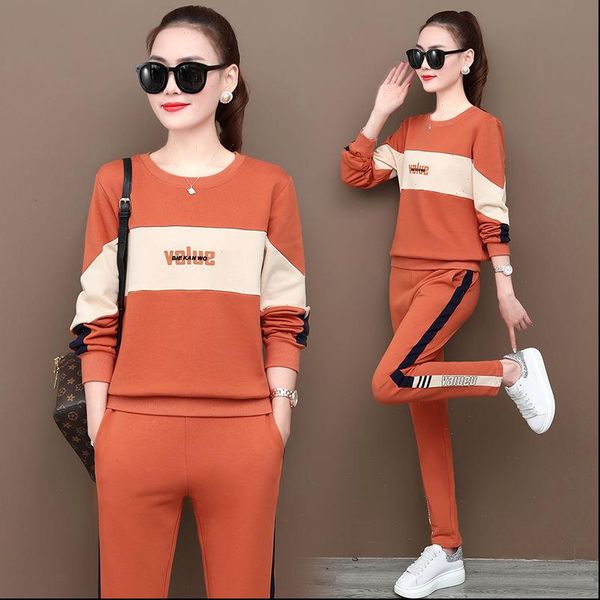 autumn fashion two piece set womens tracksuits comfortable loose long sleeved sweater and pants 2 women clothing, Gray
autumn fashion two piece set womens tracksuits comfortable loose long sleeved sweater and pants 2 women clothing, Gray