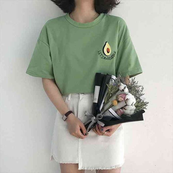 cute embroidery short sleeve women t shirt summer small fresh harajuku femme casual, White
cute embroidery short sleeve women t shirt summer small fresh harajuku femme casual, White