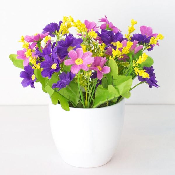 decorative flowers & wreaths artificial chrysanthemums potted plant fake bonsai home garden decor for weddings, parties, offices
decorative flowers & wreaths artificial chrysanthemums potted plant fake bonsai home garden decor for weddings, parties, offices