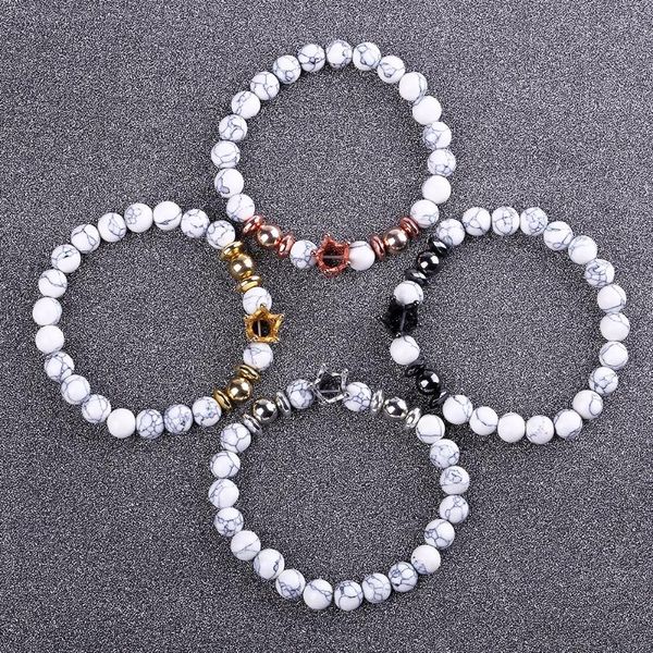 beaded, strands four-color retro crown ball milk white men and women diy natural stone beaded bracelet jewelry gift, Black
beaded, strands four-color retro crown ball milk white men and women diy natural stone beaded bracelet jewelry gift, Black
