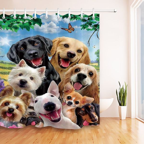 dogs shower curtain, 3d printing lovely puppies pets cute animal decor for kids bathroom,waterproof funny bathroom decor 60x78
dogs shower curtain, 3d printing lovely puppies pets cute animal decor for kids bathroom,waterproof funny bathroom decor 60x78