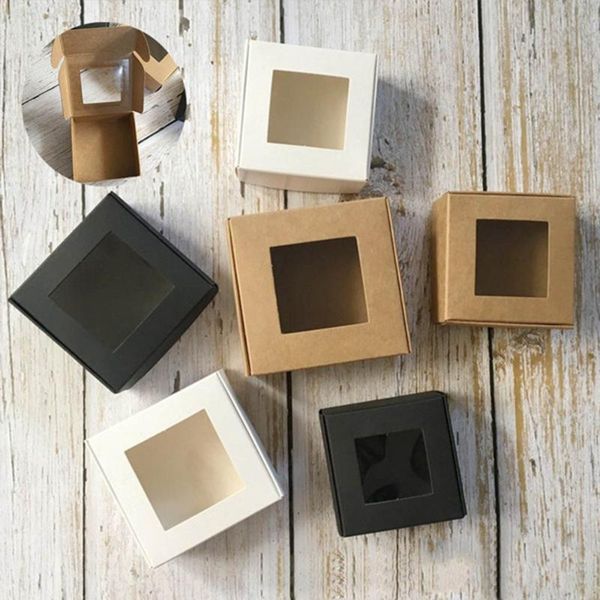 gift wrap 10pcs transparent pvc window kraft paper box soap jewelry packaging wedding candy wrapping valentine's day gifts
gift wrap 10pcs transparent pvc window kraft paper box soap jewelry packaging wedding candy wrapping valentine's day gifts