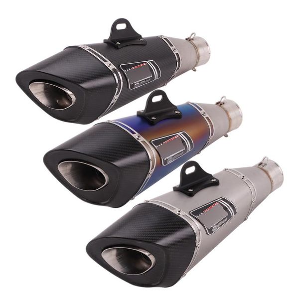 motorcycle exhaust system universal 60mm muffler tips pipe carbon fiber tail tube for atv dirt bike escape
motorcycle exhaust system universal 60mm muffler tips pipe carbon fiber tail tube for atv dirt bike escape