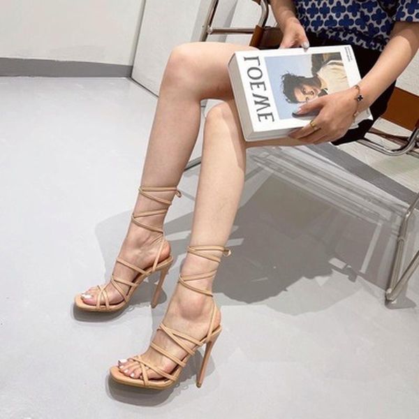 sandals 2021 summer woman shoes basic pu fashion cross-tied spike heels lace-up party pumps size 35- 42, Black
sandals 2021 summer woman shoes basic pu fashion cross-tied spike heels lace-up party pumps size 35- 42, Black
