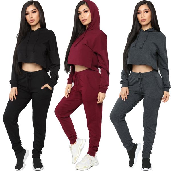 women's tracksuits tracksuit women two piece set spring clothes hoodies sweatshirt crop and pants solid sweat suits casual set, Gray
women's tracksuits tracksuit women two piece set spring clothes hoodies sweatshirt crop and pants solid sweat suits casual set, Gray