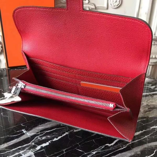 wallets constan long wallet calfskin classic h-button women's bag genuine leather, Red;black
wallets constan long wallet calfskin classic h-button women's bag genuine leather, Red;black