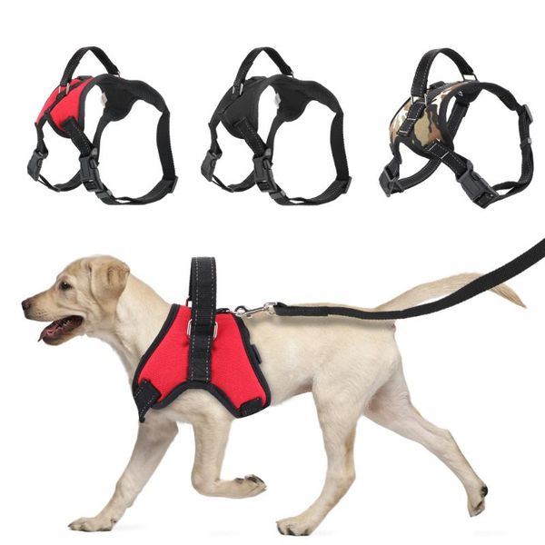 heavy duty dog pet harness collar adjustable walking running vest for medium large dogs supplies collars & leashes
heavy duty dog pet harness collar adjustable walking running vest for medium large dogs supplies collars & leashes