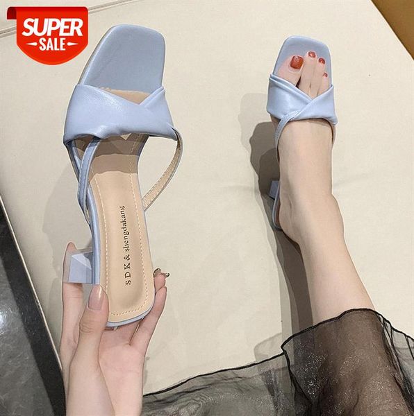 women's sandals a word with thick heel mid-heel fairy style ins gentle all-match high-heeled shoes #me05, Black
women's sandals a word with thick heel mid-heel fairy style ins gentle all-match high-heeled shoes #me05, Black